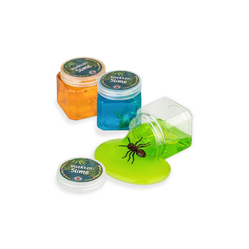 ZOO INSEKTEN-SLIME 125G, 3-FACH SORTIERT