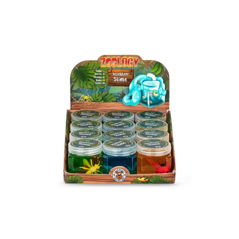 ZOO INSEKTEN-SLIME 125G, 3-FACH SORTIERT