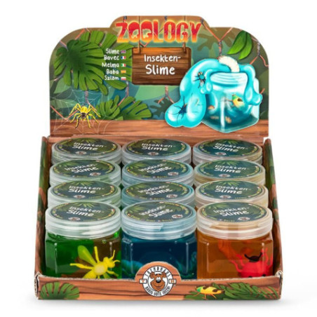 ZOO INSEKTEN-SLIME 125G, 3-FACH SORTIERT