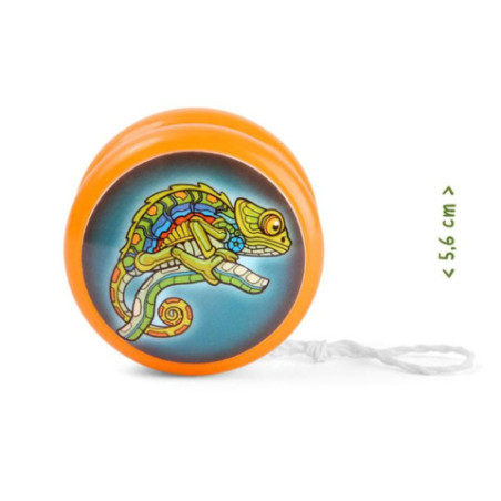 ZOO YOYO  MIT LICHT NACHTLEUCHTEND, 3-FA