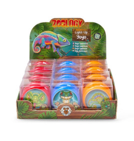 ZOO YOYO  MIT LICHT NACHTLEUCHTEND, 3-FA