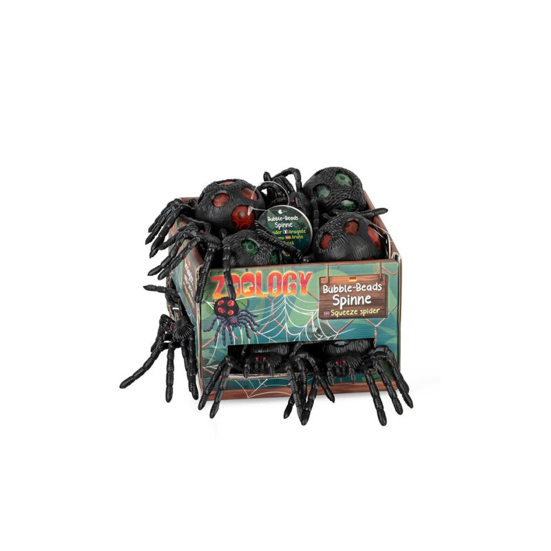 ZOO BUBBLE-BEADS SPINNE, 2-FACH SORTIERT