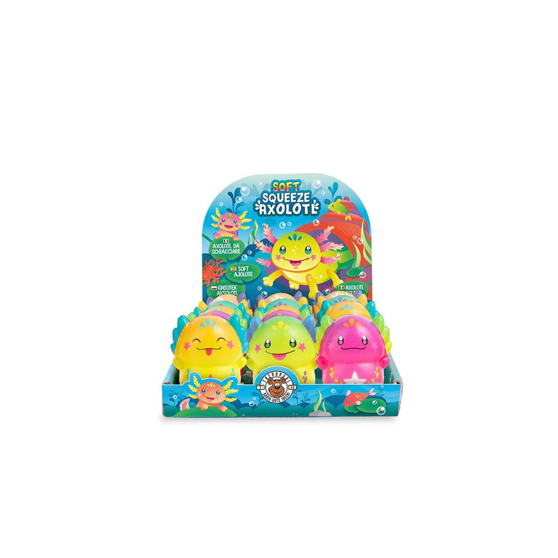 AX ANTISTRESS SOFT-AXOLOTL, 5-FACH SORTI