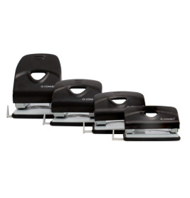 Locher Metall 10 Blatt schwarz/grau Q-Connect