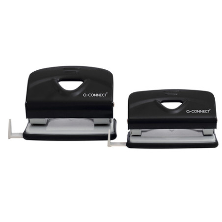 Locher Metall 10 Blatt schwarz/grau Q-Connect