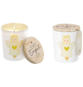 Duftkerze im Glas Liebe Wünsch e - sortiert