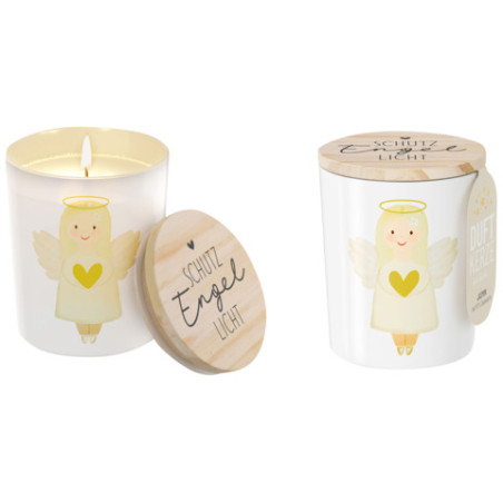 Duftkerze im Glas Liebe Wünsch e - sortiert