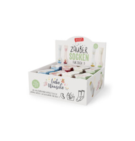 Zaubersocken Liebe Wünsche sor tiert