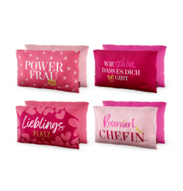 Kissen Auf uns Mädels sortiert