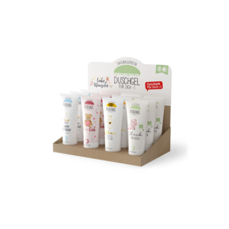 Duschgel Liebe Wünsche sortiert