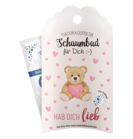 Schaumbad Liebe Wünsche sortiert