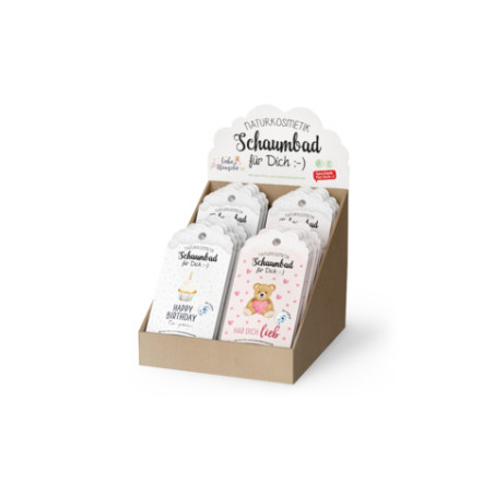 Schaumbad Liebe Wünsche sortiert