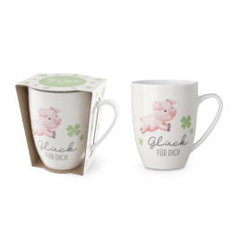 Kaffebecher Liebe Wünsche Glüc k