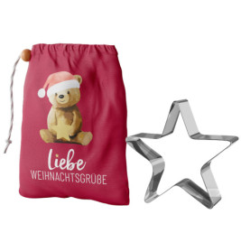 Keksform Happy Christmas sortiert