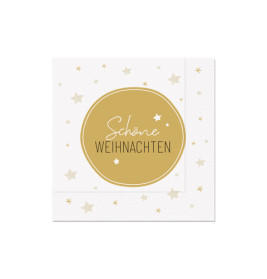 Weihnachten Servietten Sterne