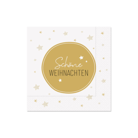 Weihnachten Servietten Sterne