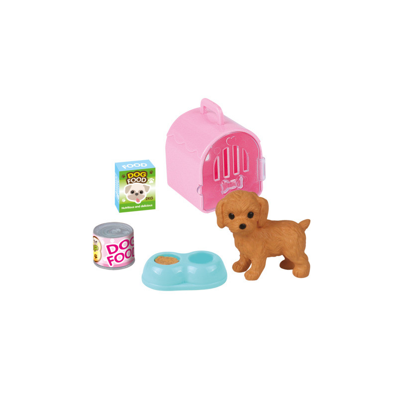 Spielset Hündchen in Box (12)