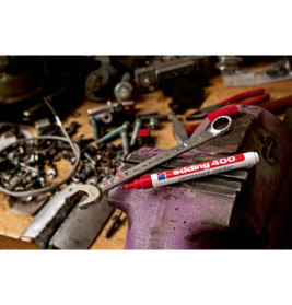 e-400 permanent marker braun