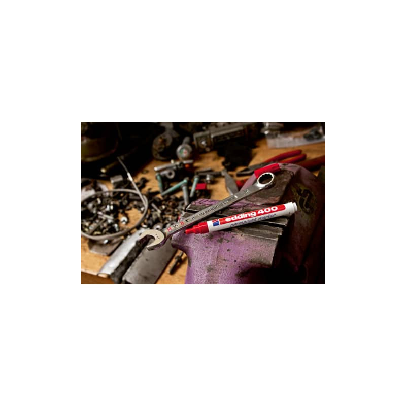 e-400 permanent marker braun