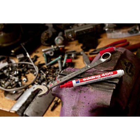 e-400 permanent marker braun