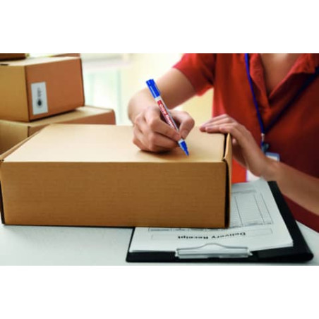 e-400 permanent marker braun