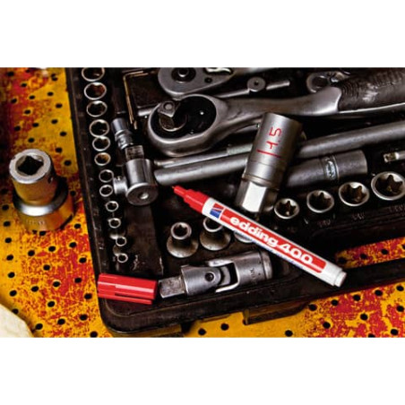 e-400 permanent marker braun