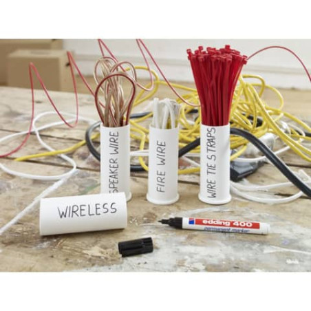 e-400 permanent marker braun