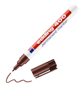 e-400 permanent marker braun