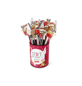 Bleistift Happy Christmas sortiert