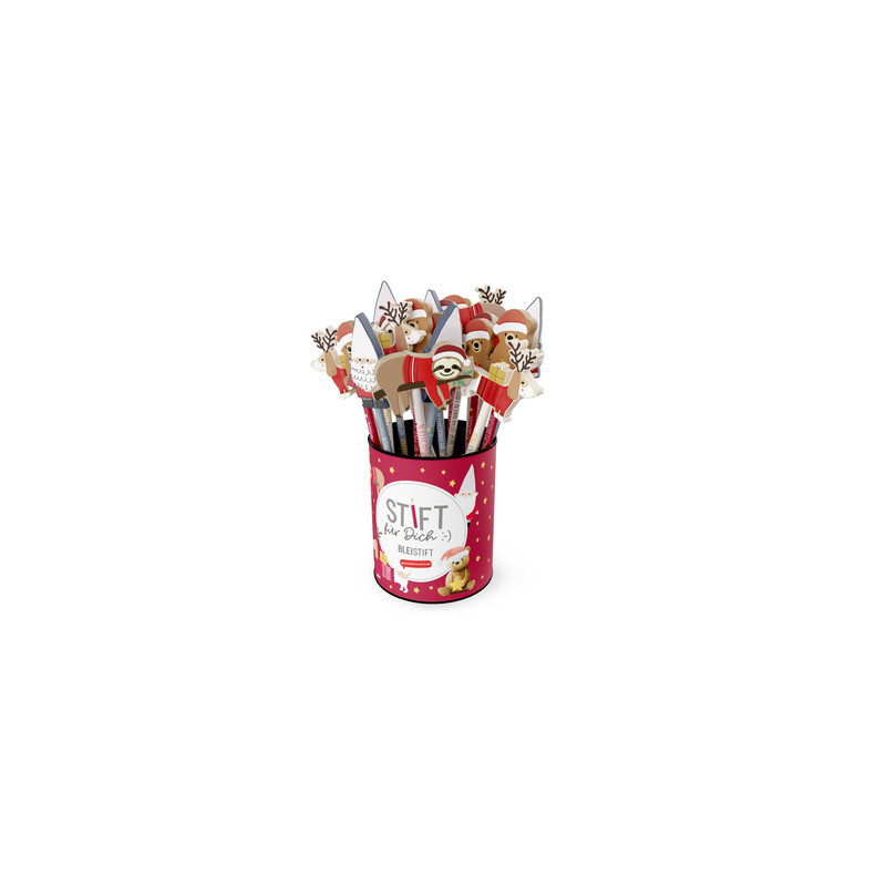 Bleistift Happy Christmas sortiert