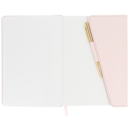 Notizbuch rosa Daily Notes mit Stift