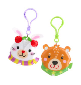 LED-TASCHENLICHT MIT KARABINER, 2-fach sortiert