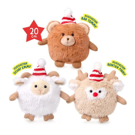 KUSCHELTIER, 3-fach sortiert