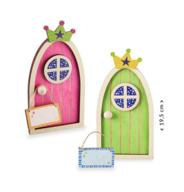 Holz-Wichteltür sortiert