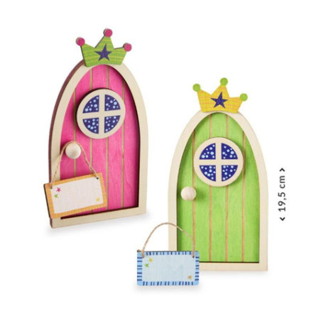 Holz-Wichteltür sortiert