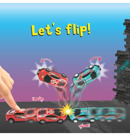 SPEED Stunt-Car 2er-Set mit Rückzug & Backflip-Funktion