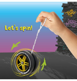 SPEED Autoreifen-Yoyo, 4-fach sortiert