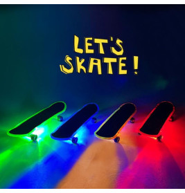 LED FINGER-SKATEBOARD, 4-FACH SORTIERT