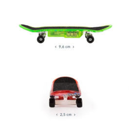 LED FINGER-SKATEBOARD, 4-FACH SORTIERT