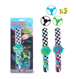 SPEED Sky Spinner Snap-Armband, 2-fach sortiert