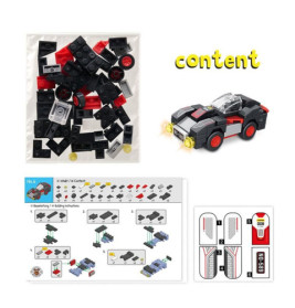 SPEED Bausatz-Set Auto, 8-fach sortiert