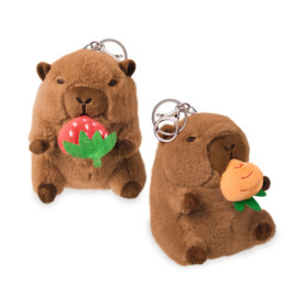 CP HS-6 Aufzieh-Knuddel- Capybara mit Frucht sortiert