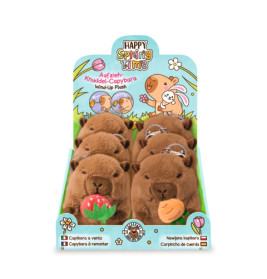 CP HS-6 Aufzieh-Knuddel- Capybara mit Frucht sortiert