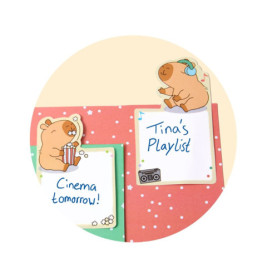 CP LO-6 Happy Notes 2er-Set 90 Blatt, 3-fach sortiert