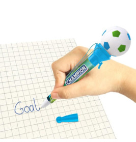 CH FB-6 Kuli mit Ball-Schieß- Spiel, 2-fach sortiert