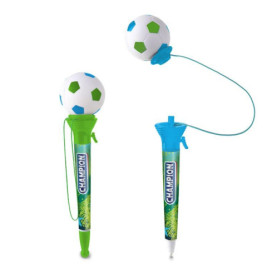 CH FB-6 Kuli mit Ball-Schieß- Spiel, 2-fach sortiert