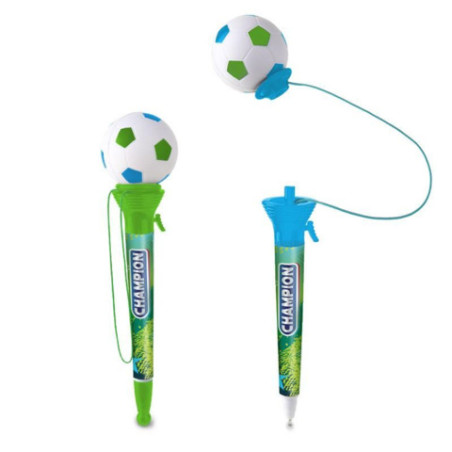 CH FB-6 Kuli mit Ball-Schieß- Spiel, 2-fach sortiert