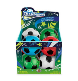 CH FB-6 Fun & Jump Maxi-Fußball  9cm, 4-fach sor