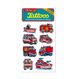 Tattoo Feuerwehr Fahrzeuge