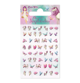 TapirElla Ohr- und Nagel Sticker, Einhorn und Elfe